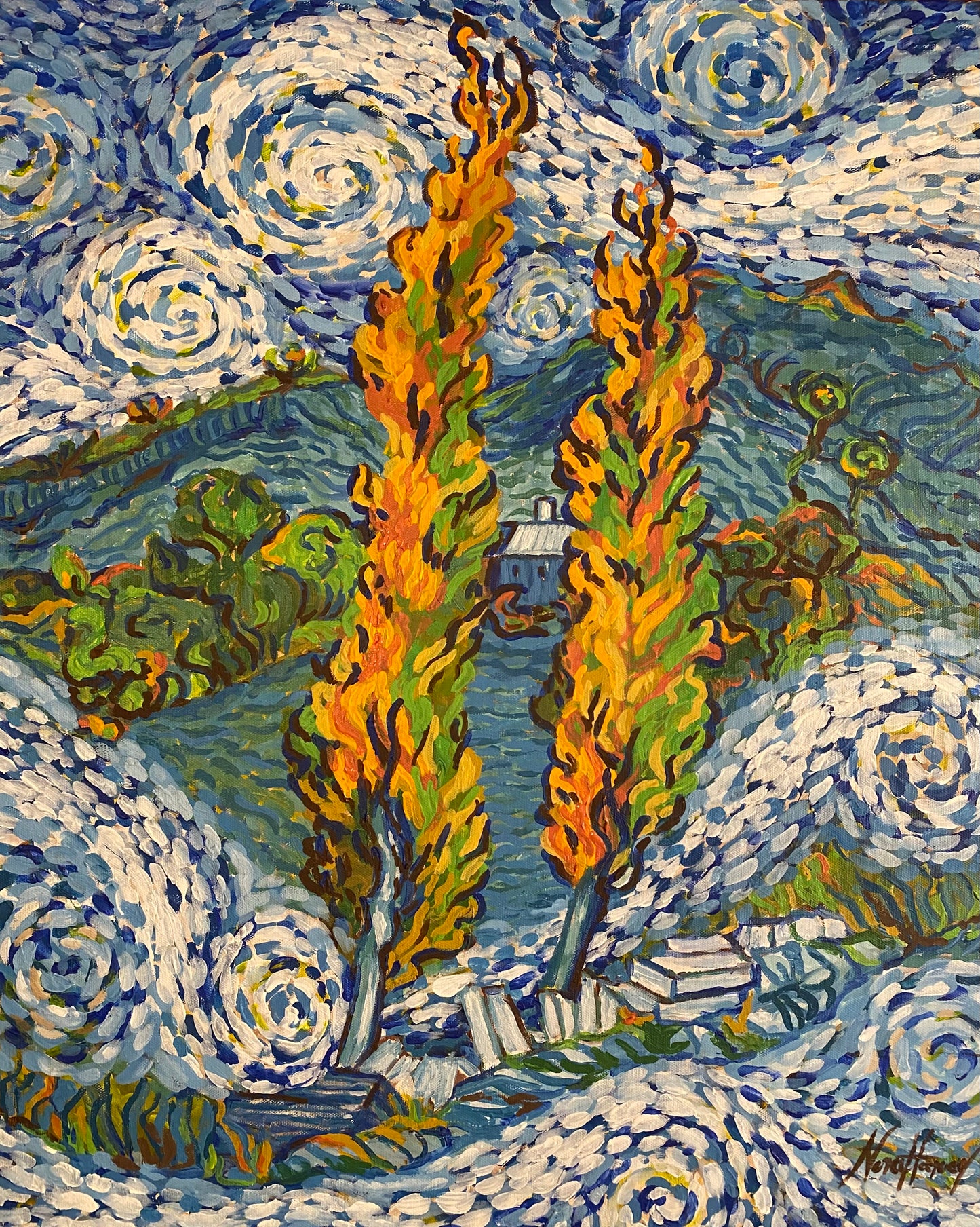 “Van Gogh’s Heaven” a Homage to Vincent Van Gogh