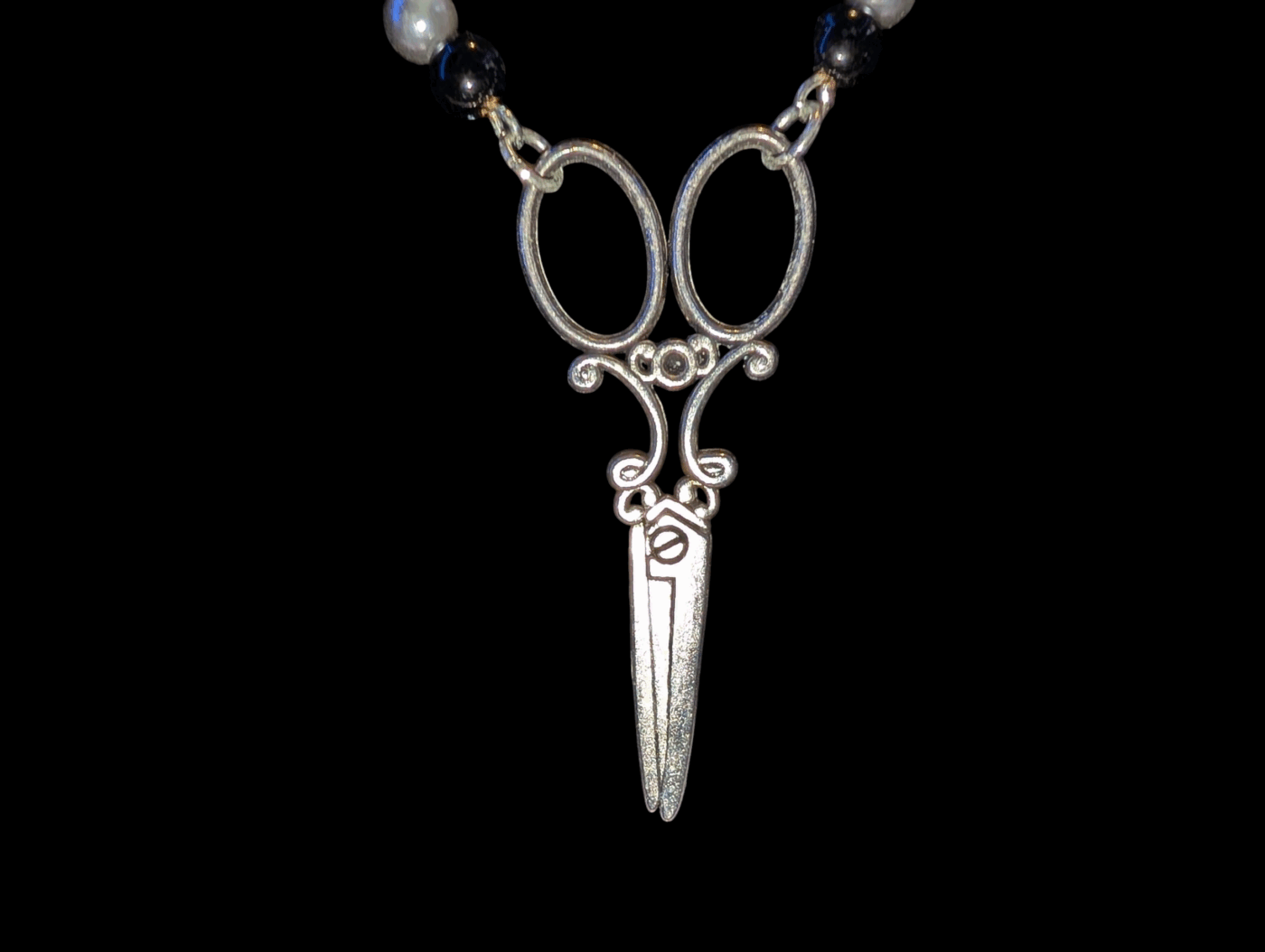 Cutting Charm Necklace