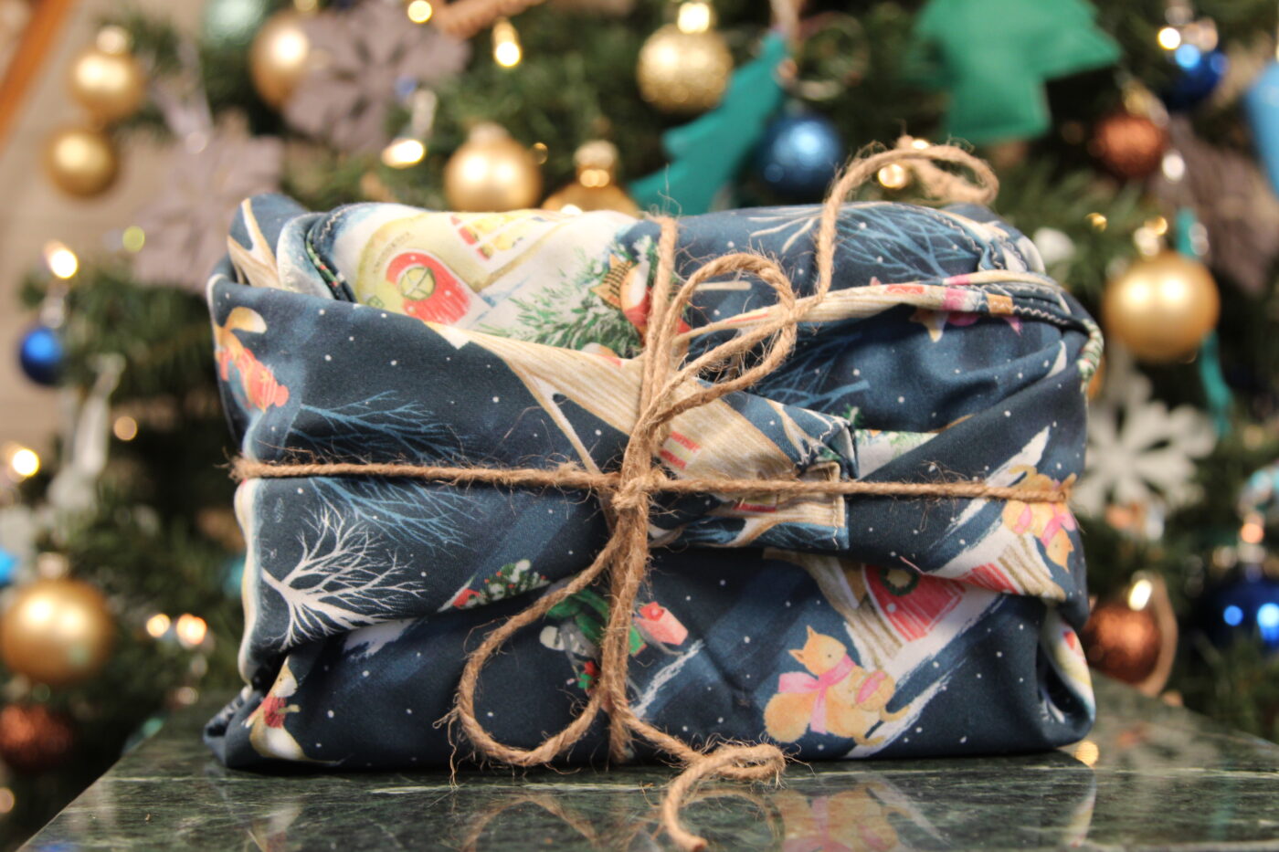 Japanese Style Reusable Gift Cloths (Walk In The Woods)