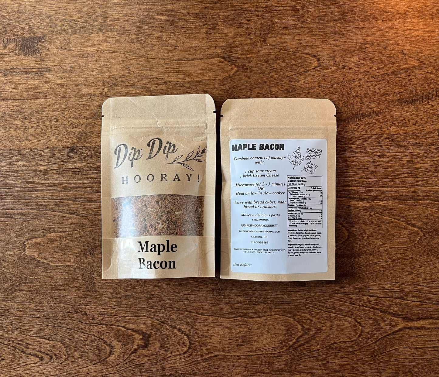 Maple Bacon Warm Dip Mix