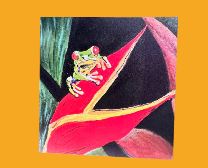 Blending In Greeting Card
