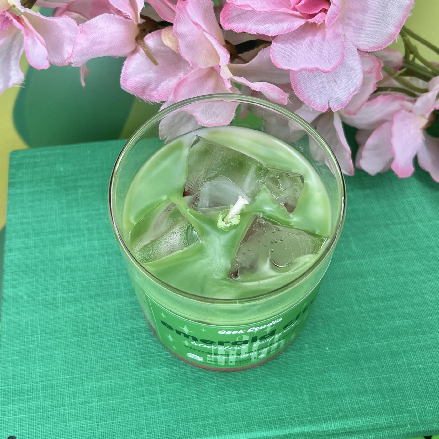 Emerald City Candle (Strawberry Matcha Latte)
