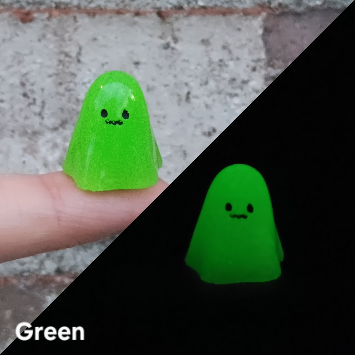 Glow in the dark ghosts - mini