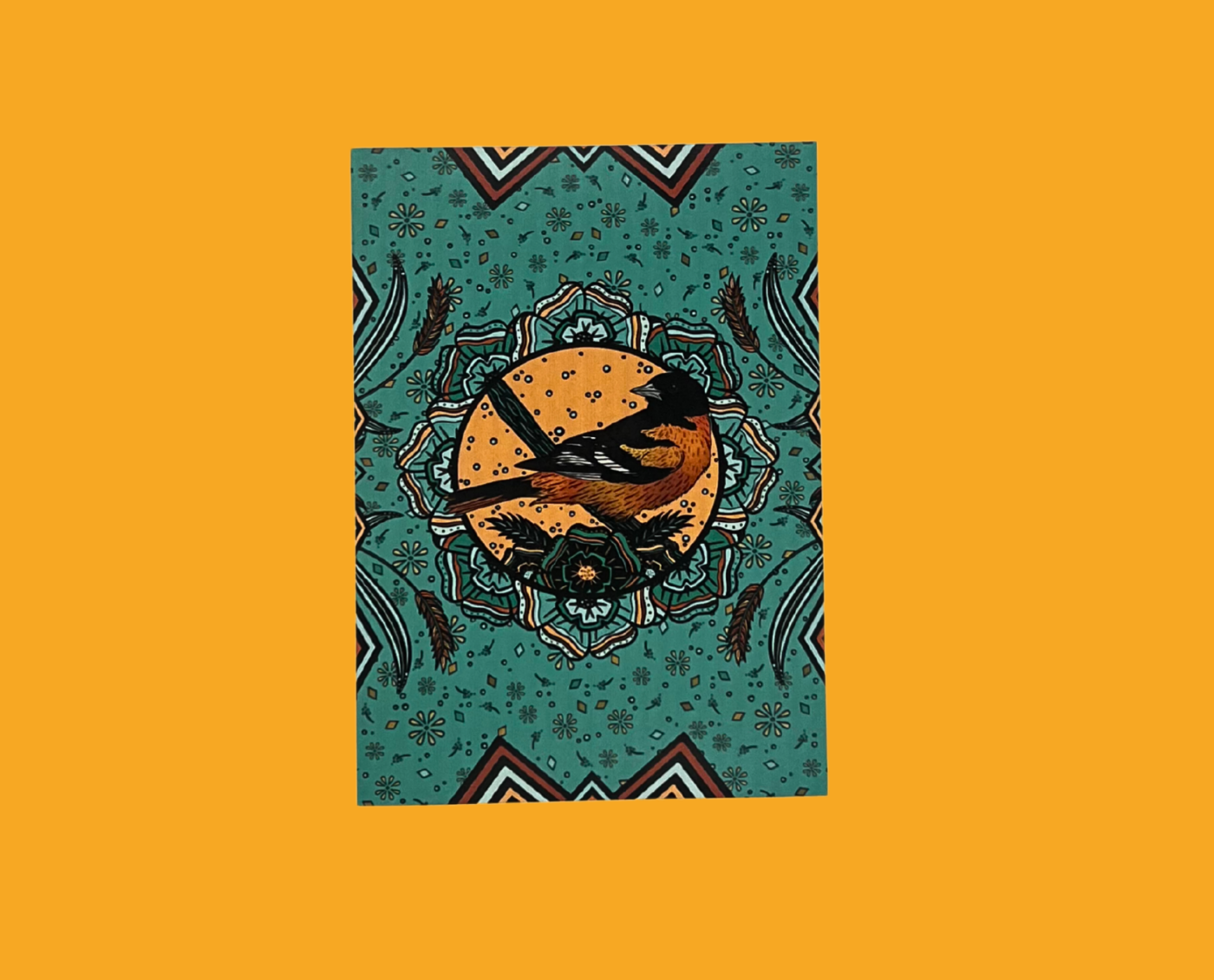 Baltimore Oriole – Unframed Print (5×7)