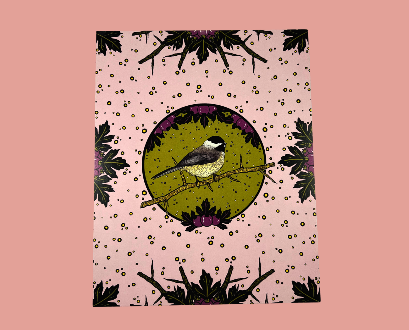 Chickadee – Unframed Print (8×10)