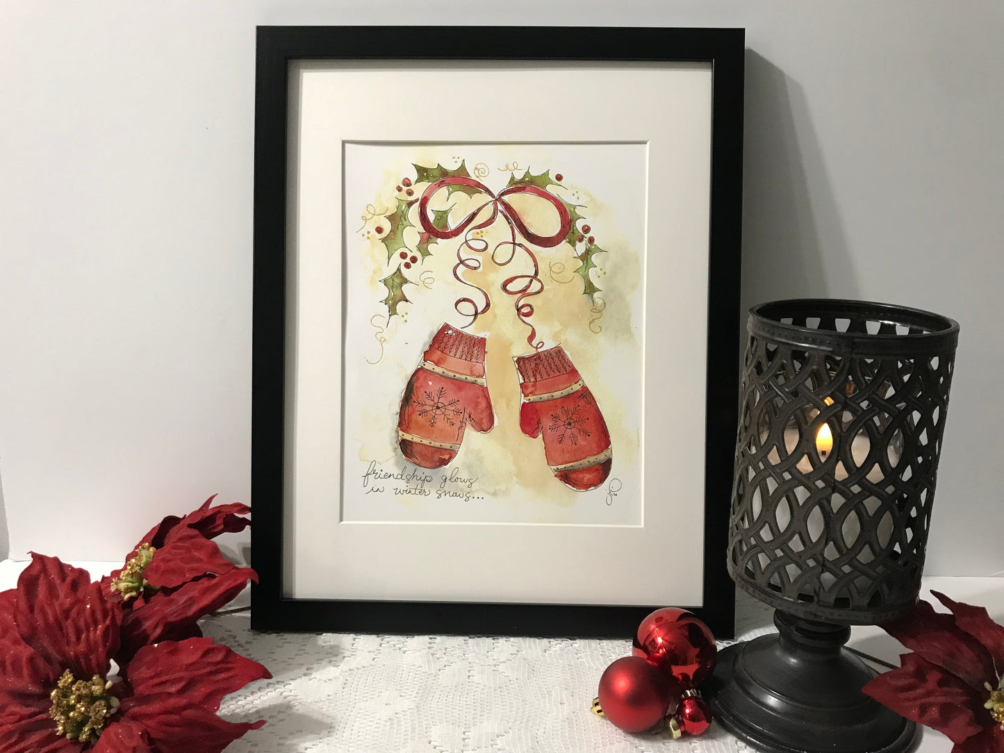 Red Mittens