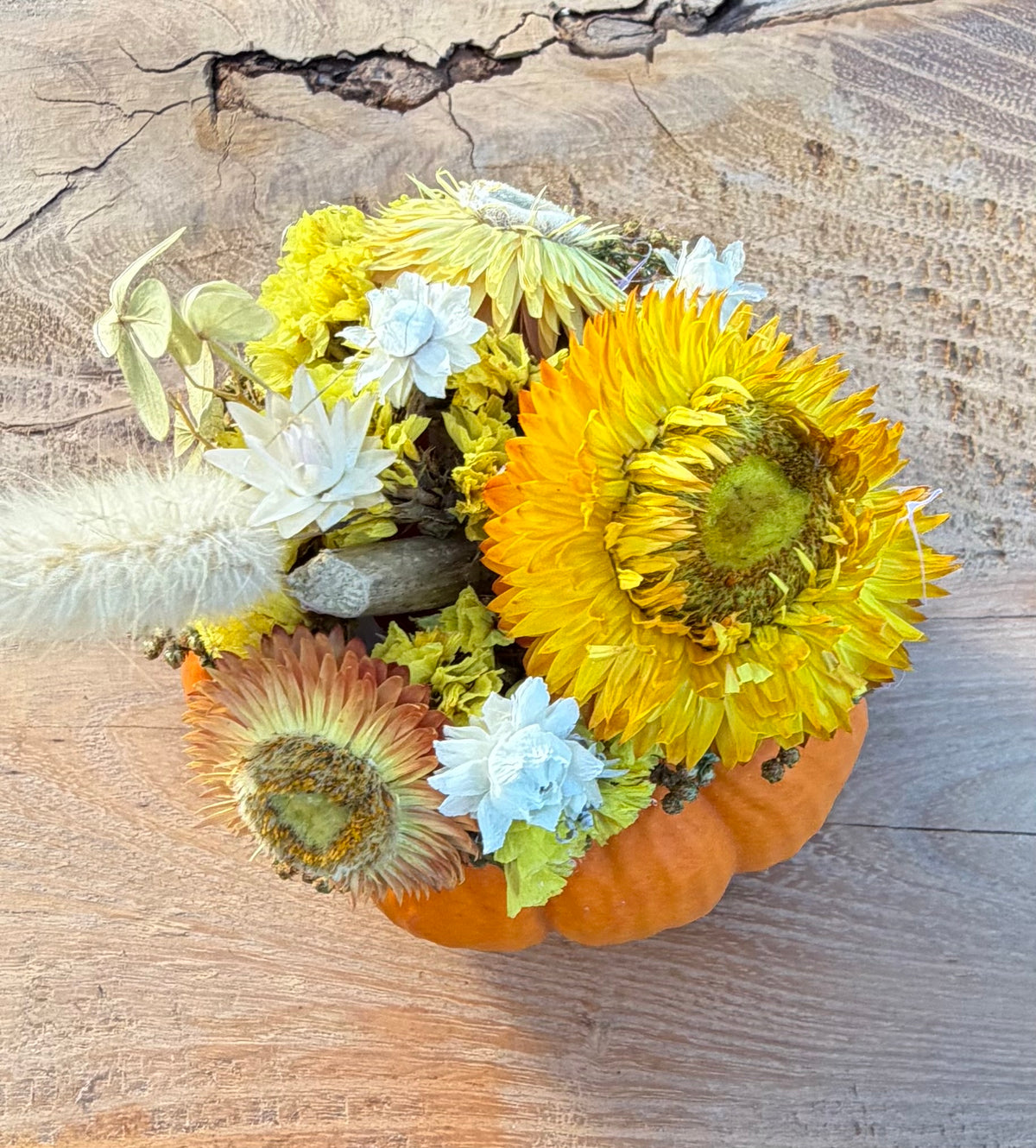 Dried Flower Pumpkins – Long-Lasting Décor )