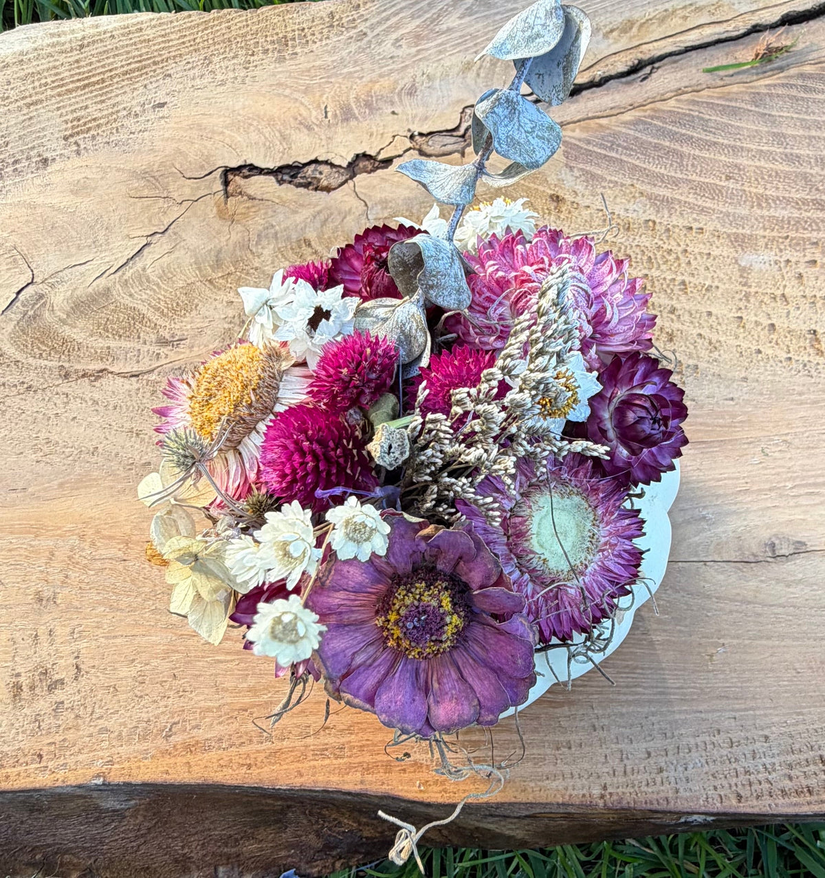 Dried Flower Pumpkins – Long-Lasting Décor (