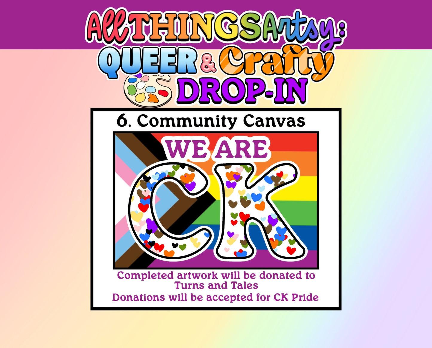 All Things Artsy: Queer & Crafty Drop-In Event Tickets