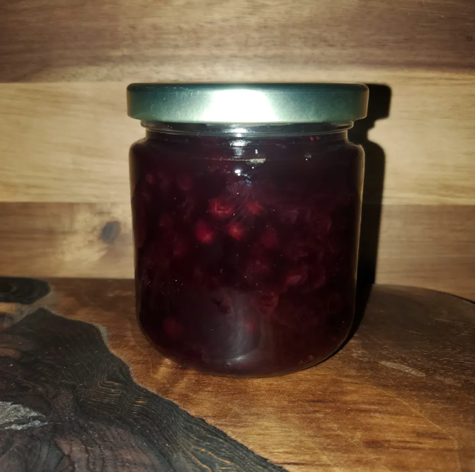 No Sugar Added Blueberry Rhubarb Jam (250mL)