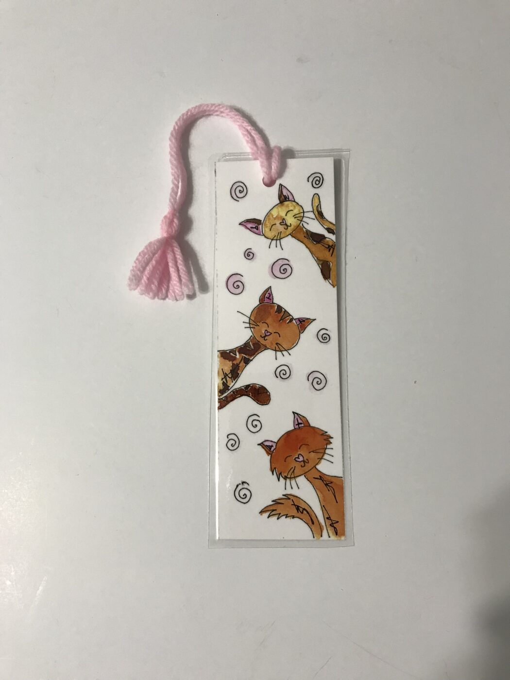 Bookmark – Three Cats