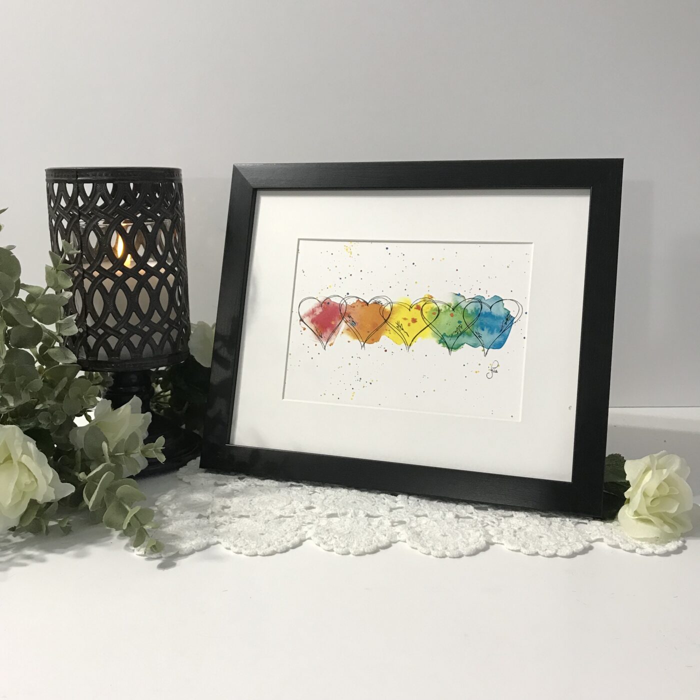 Multicolour Hearts