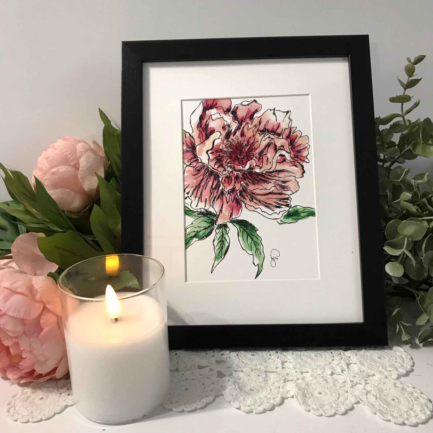 Pink Peony