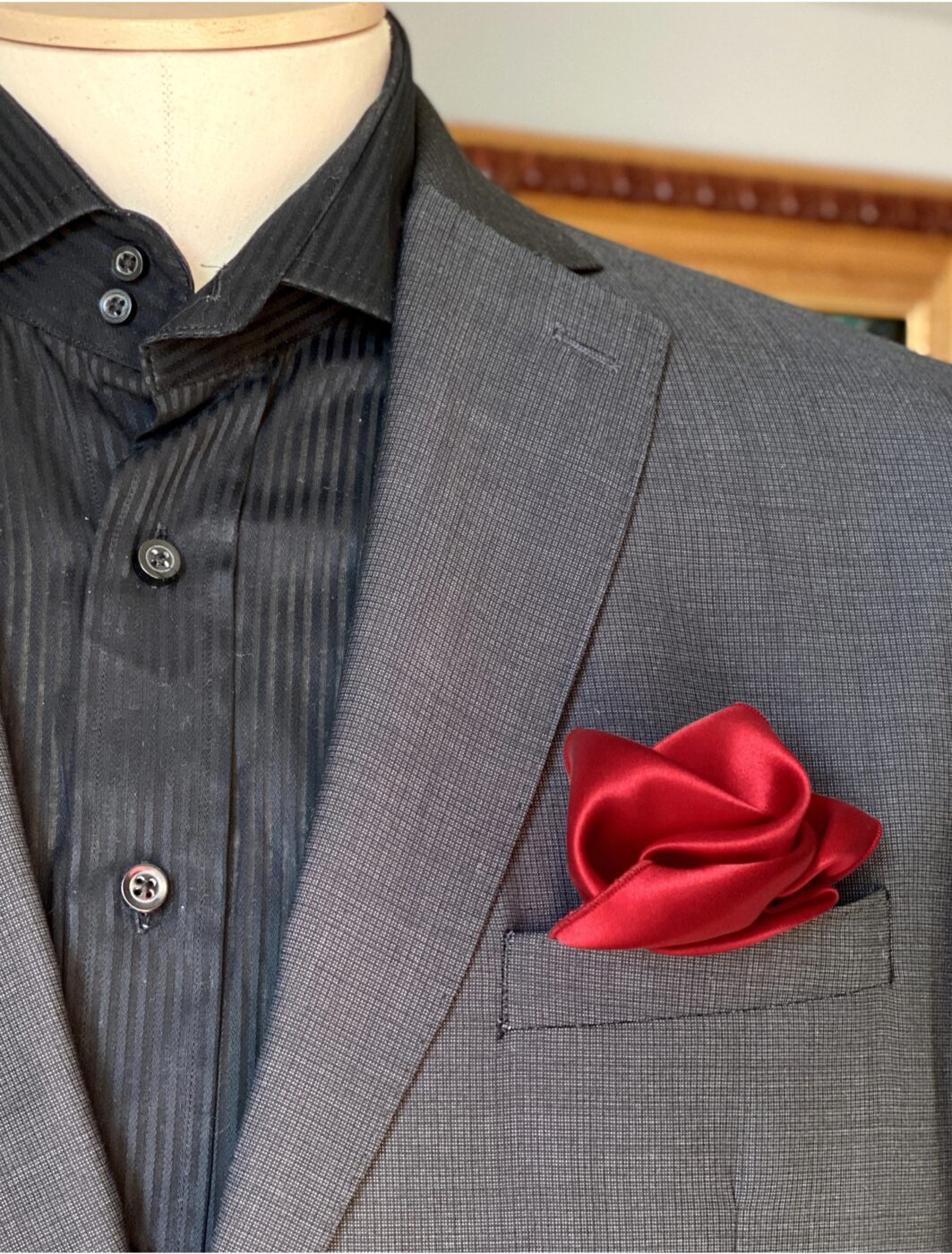 Rose Pocket Square