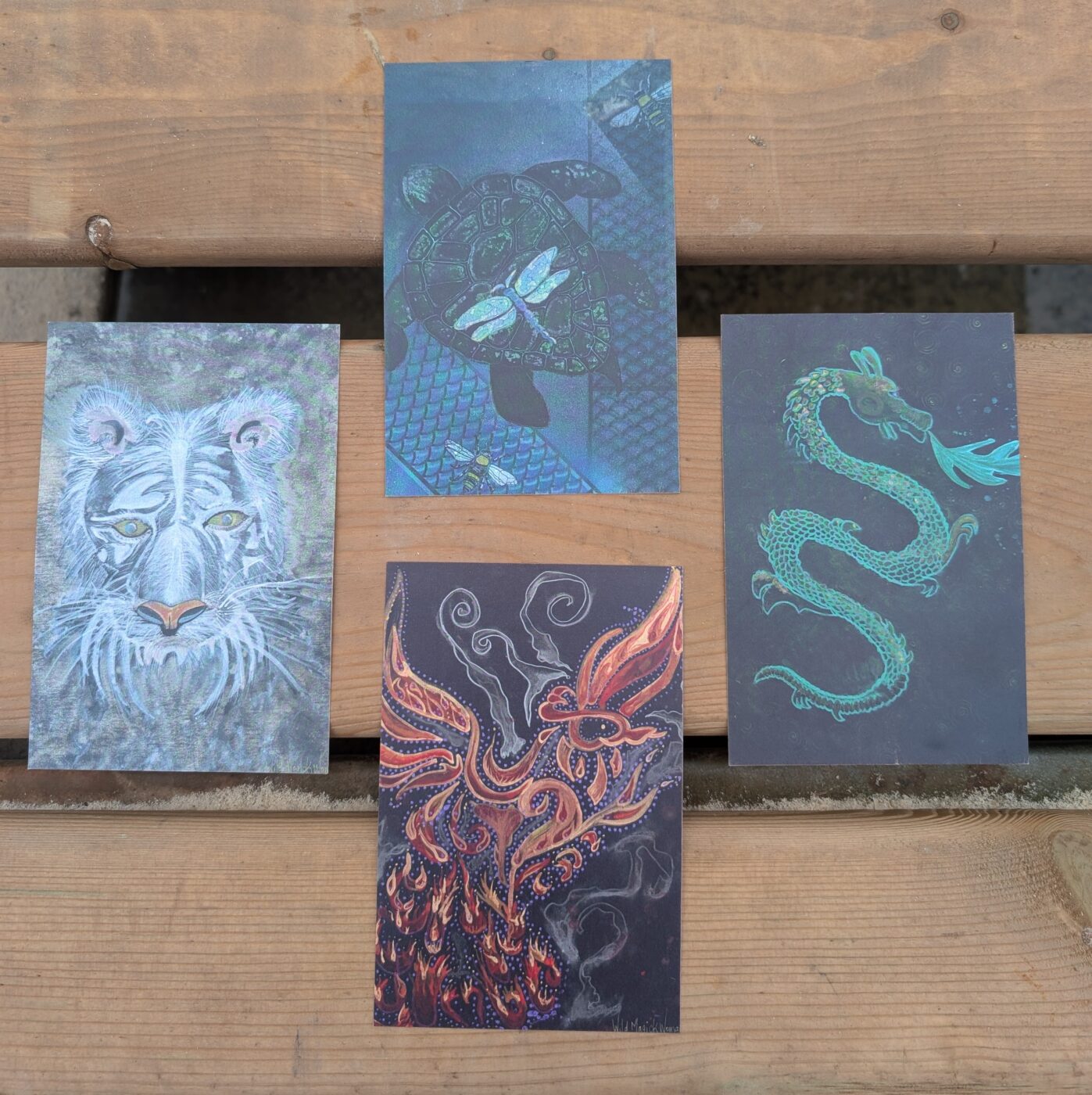 Guardian Spirit Cards (set of 4)