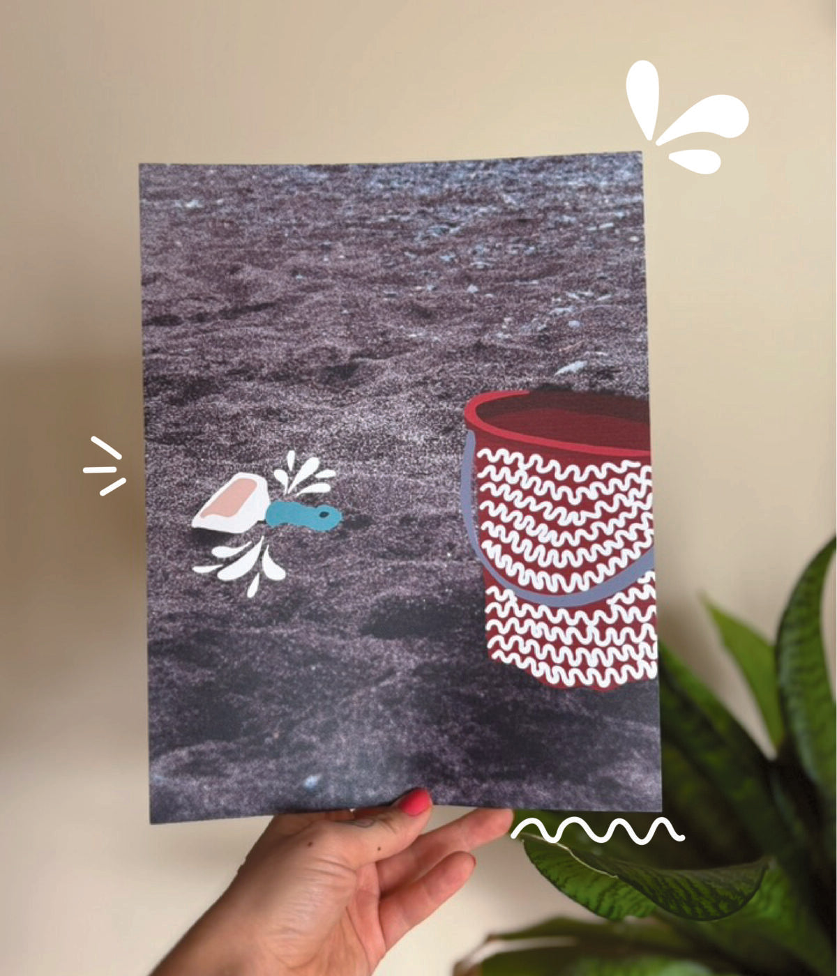 Beach Day Print
