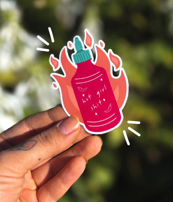 Hot Girl Shit Sticker