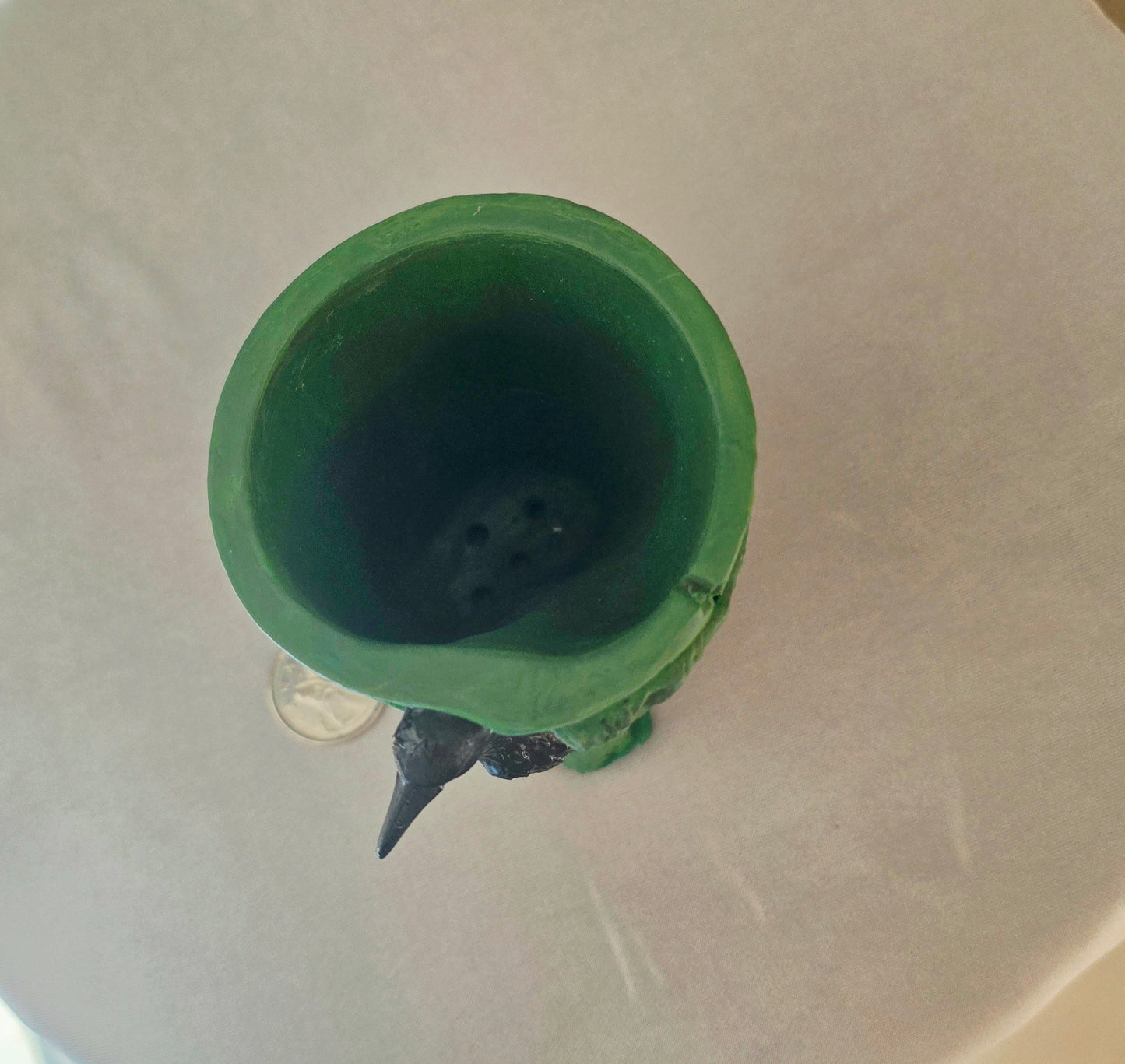 Raven and Skull Plant Holder