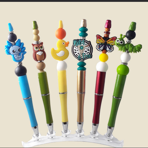 Ellie Elephant Silicone Bead Pen Kit DIY