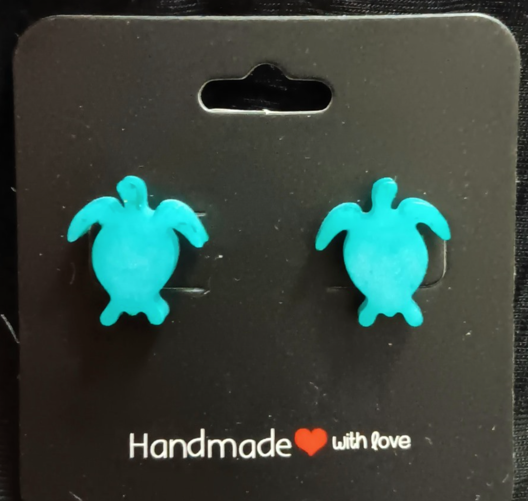 Turtle Earrings (variety of colours)