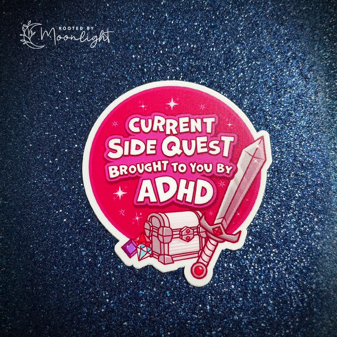 ADHD Quest Vinyl Sticker
