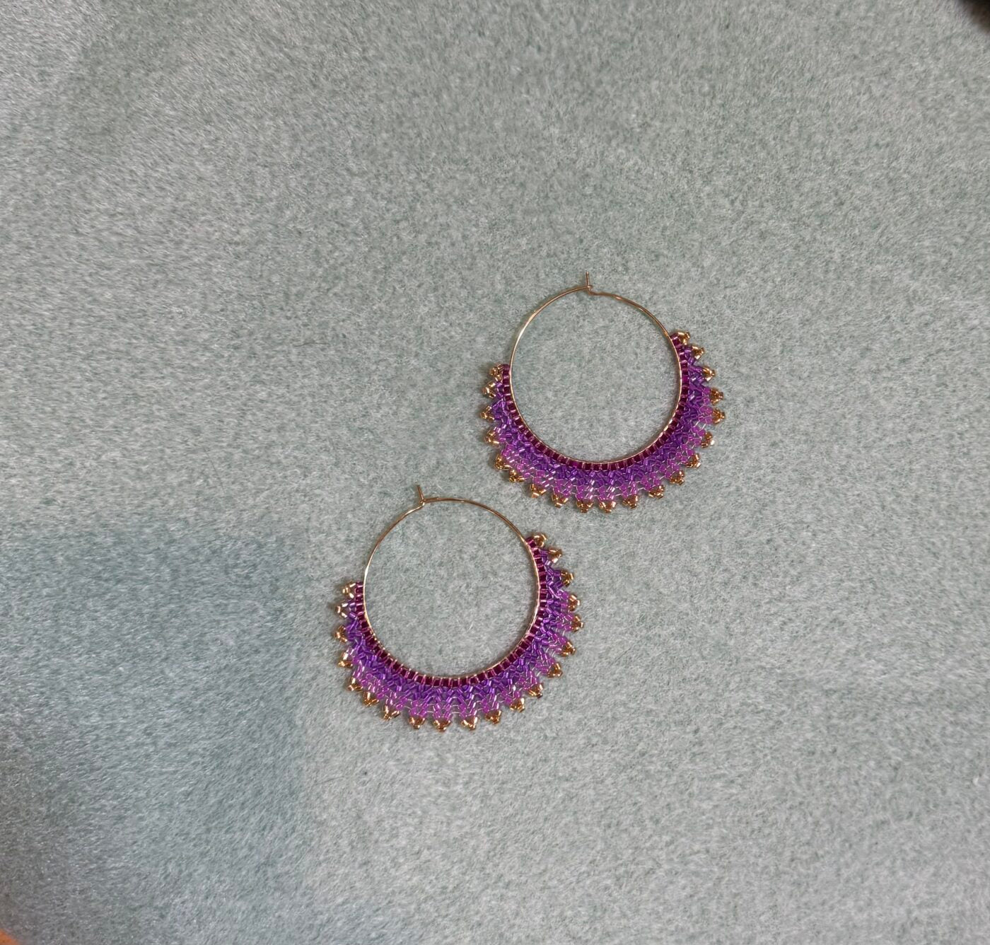 The Caisead Collection Earrings – PURPLE
