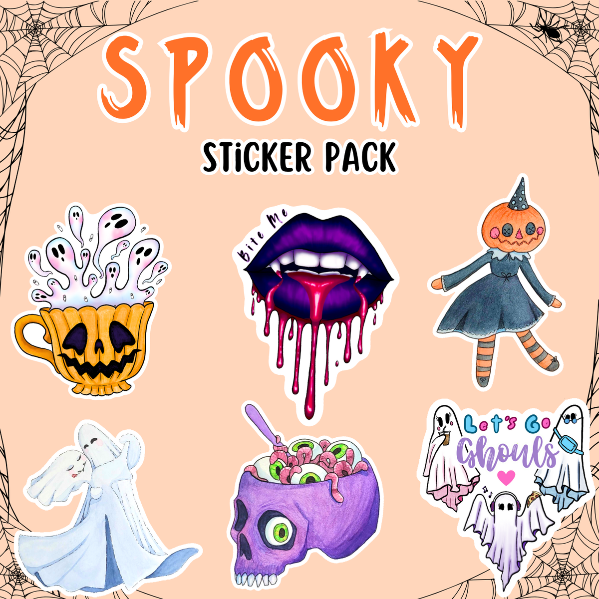 The Spooky Sticker Pack