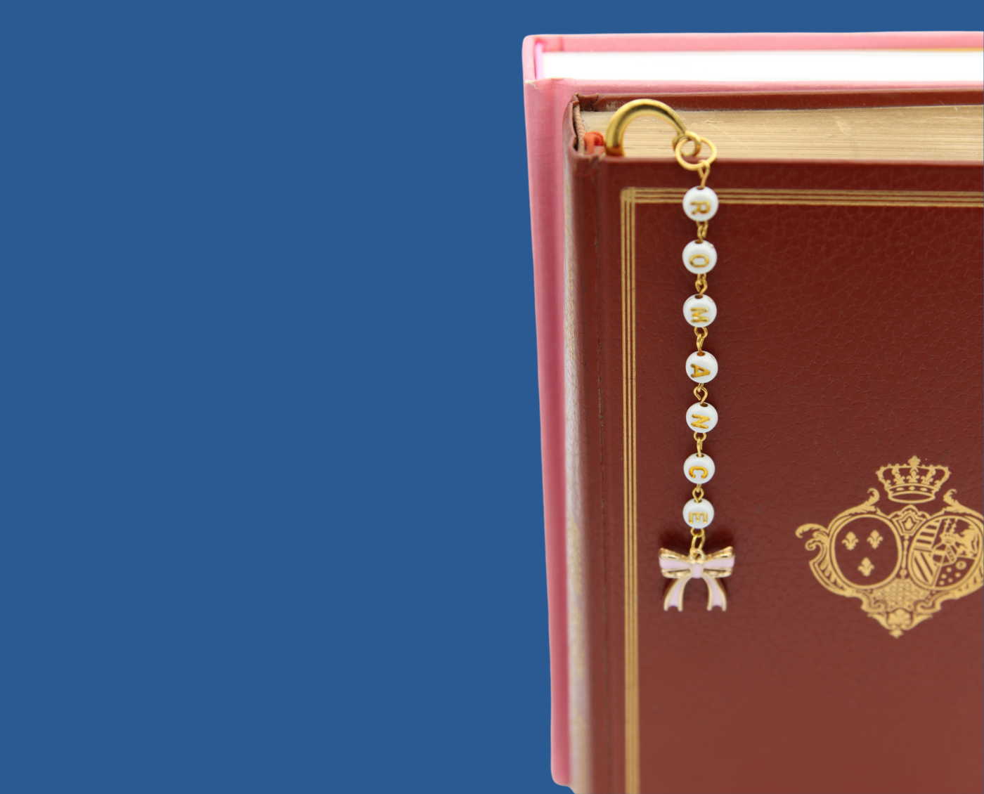 Romance Book Bling with Pink Bow