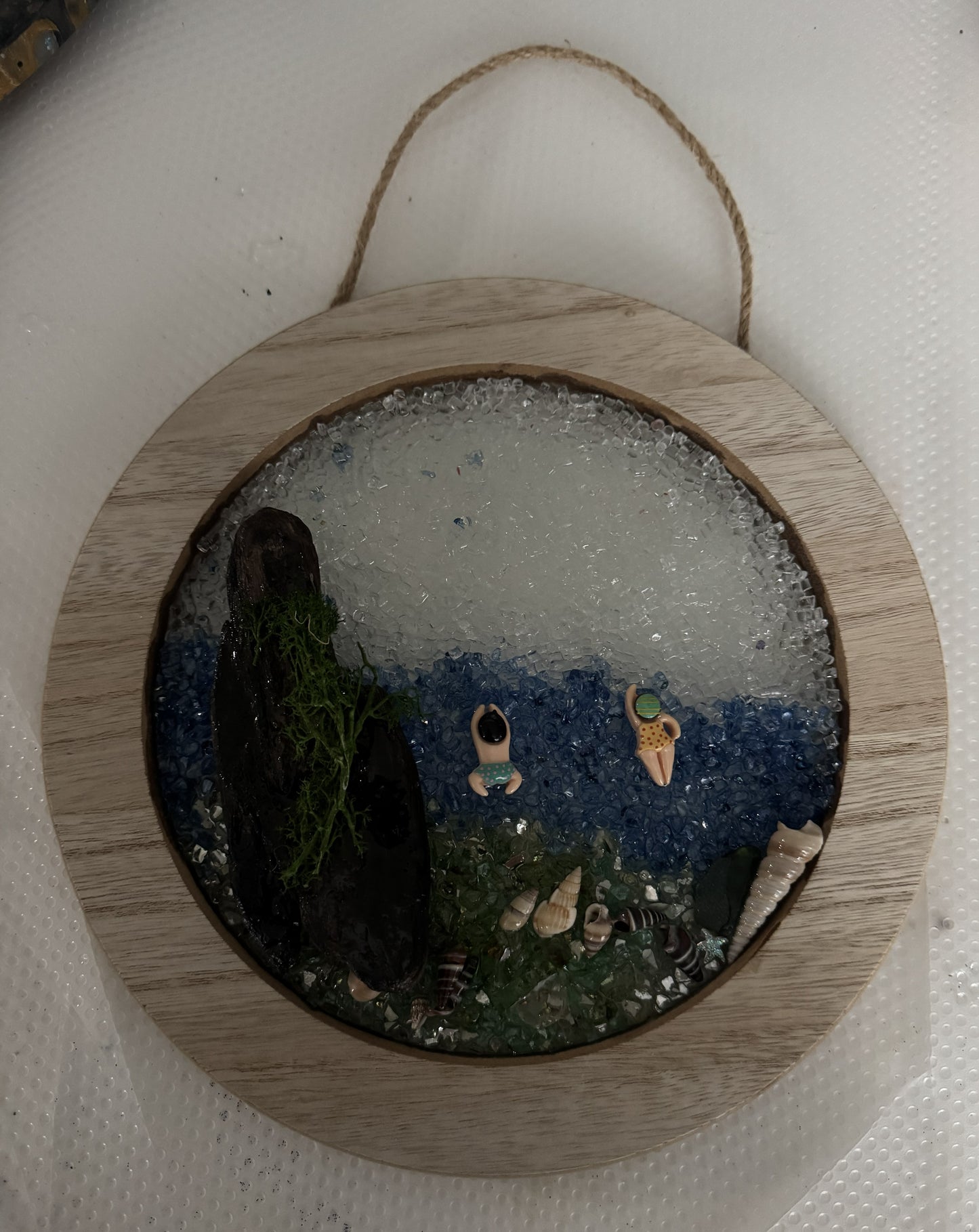 Cut Glass Sun Catcher Ocean pictures