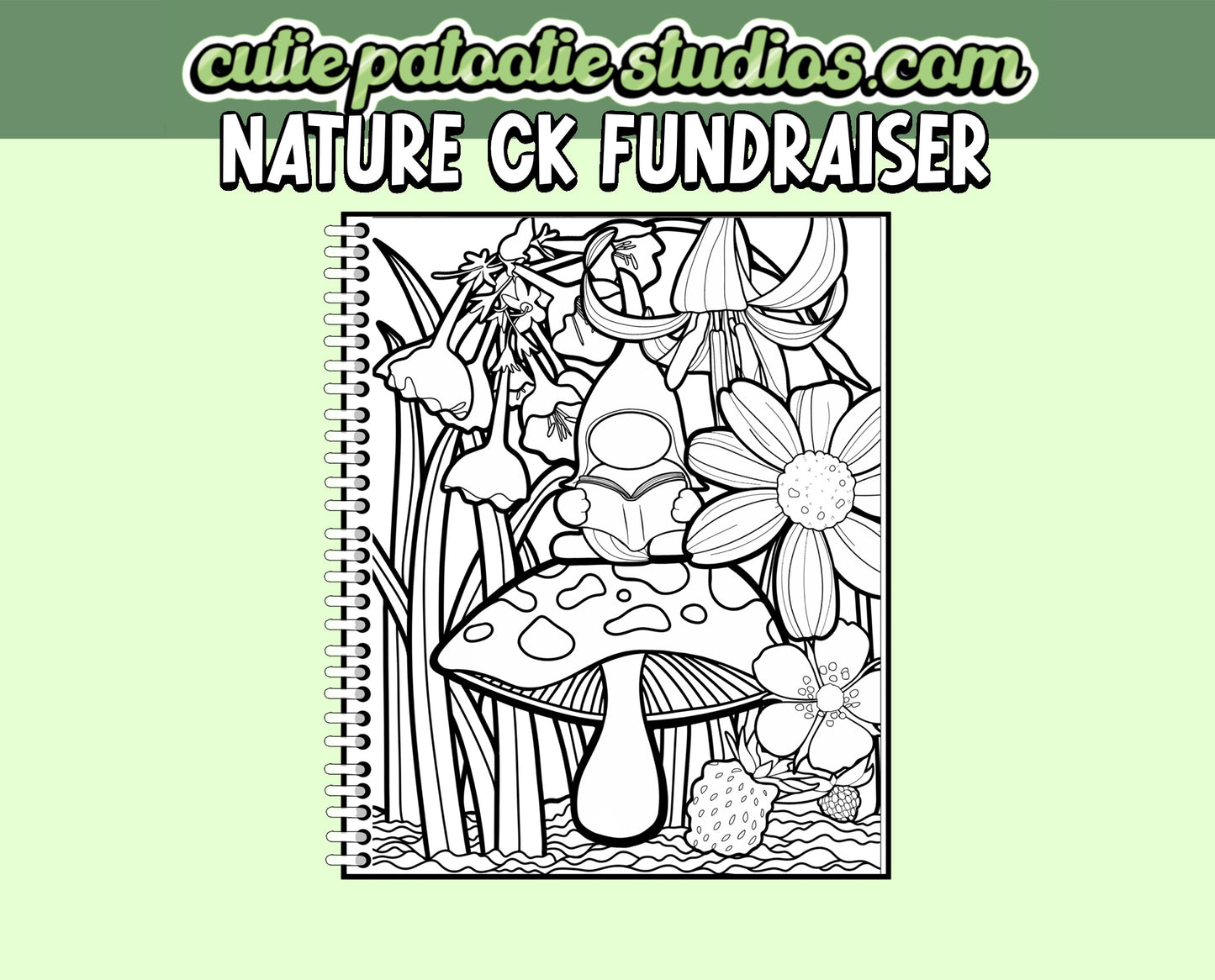 Nature CK Colouring Book