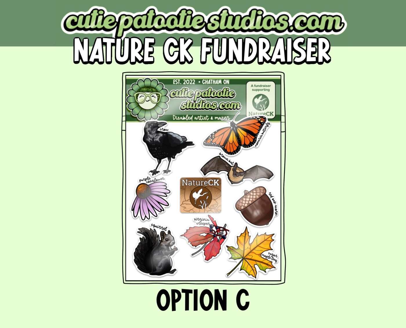 Nature CK Seasonal Sticker Set