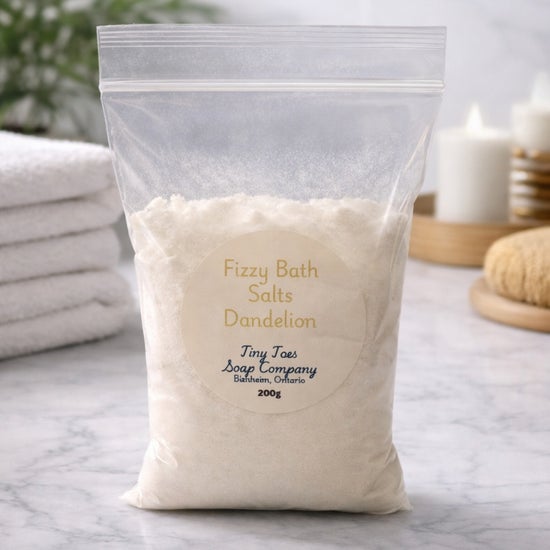 Fizzy Bath Salts (Dandelion)