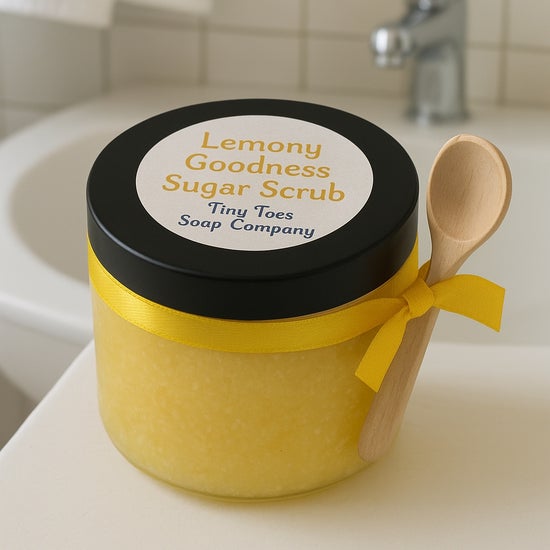 Sugar Scrub (Lemony Goodness)