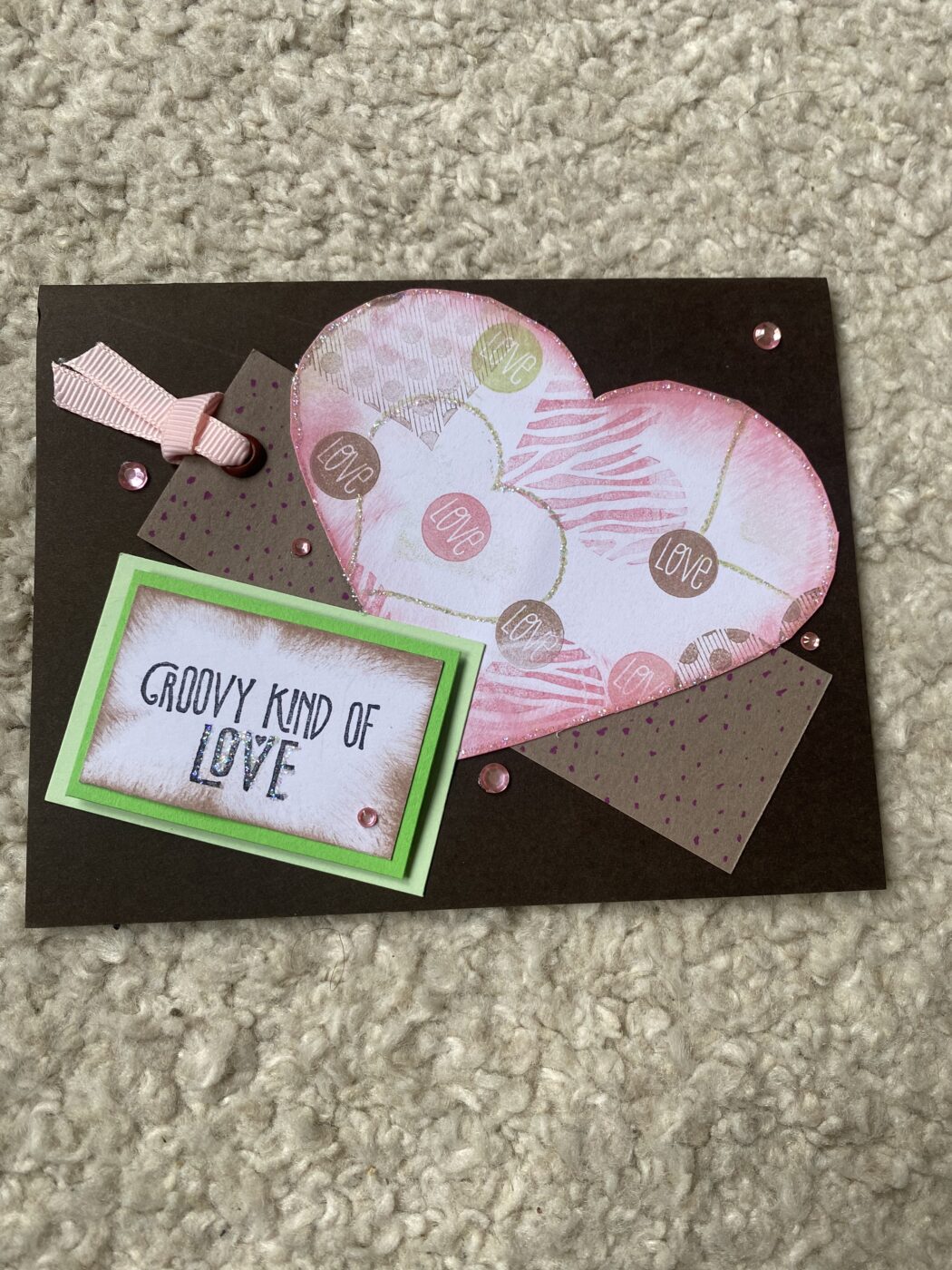 Groovy Kind of Love Greeting Card