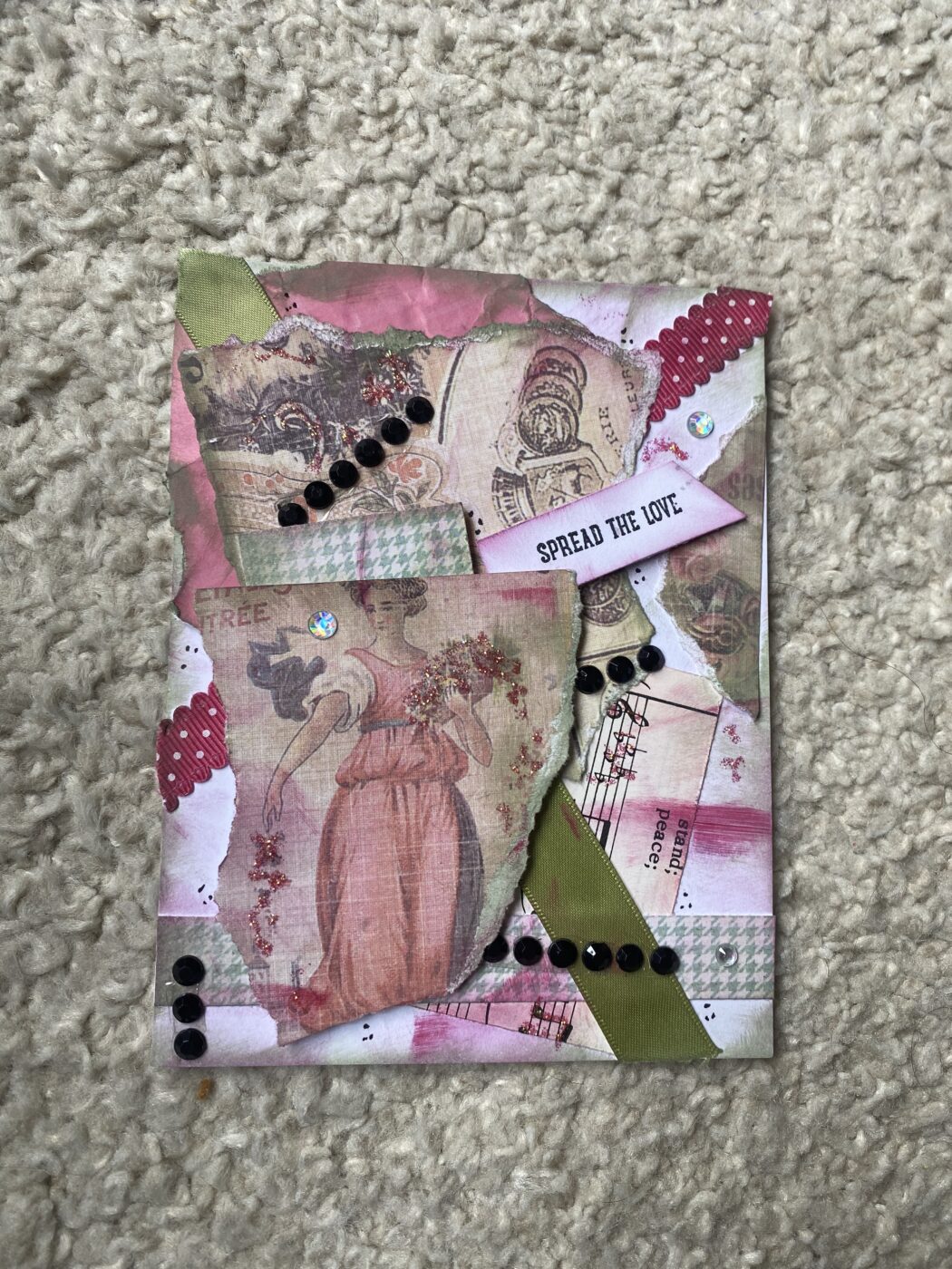 Spread The Love Greeting Card