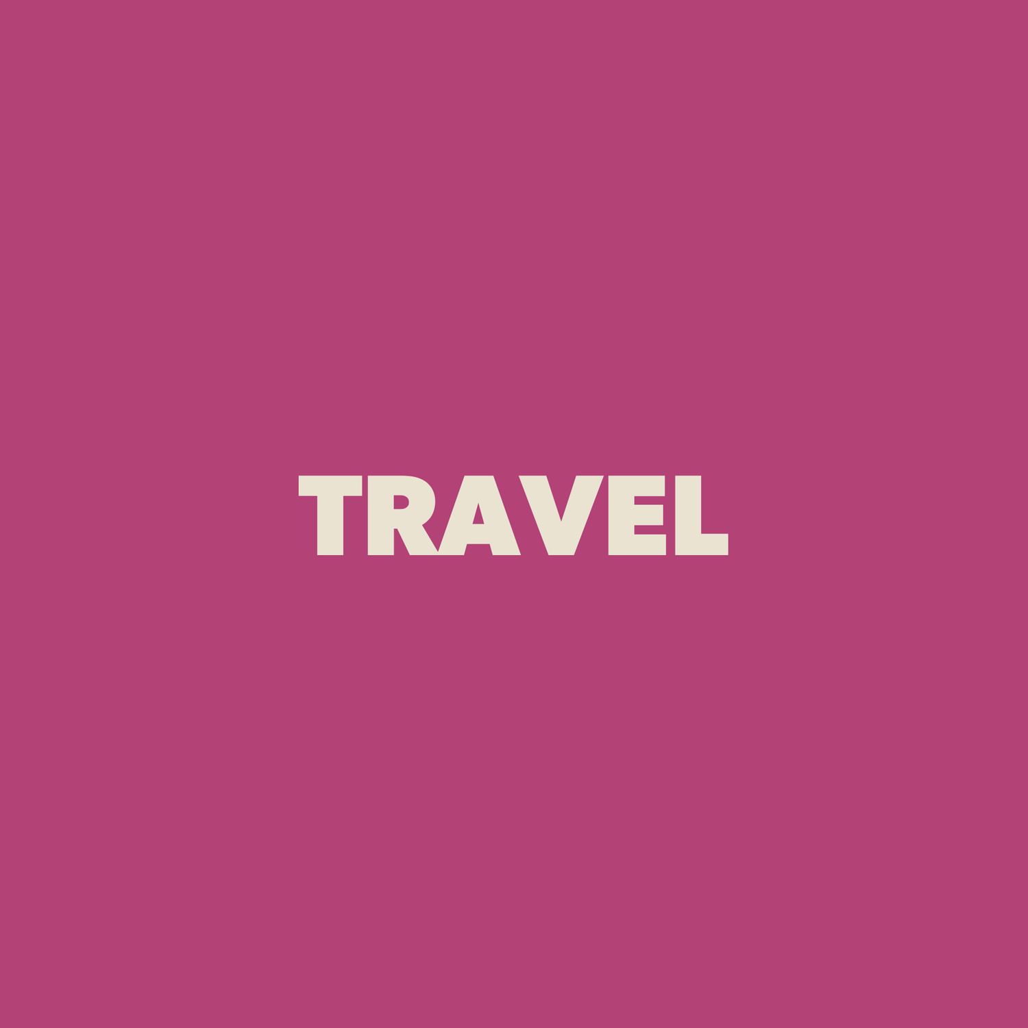 Travel