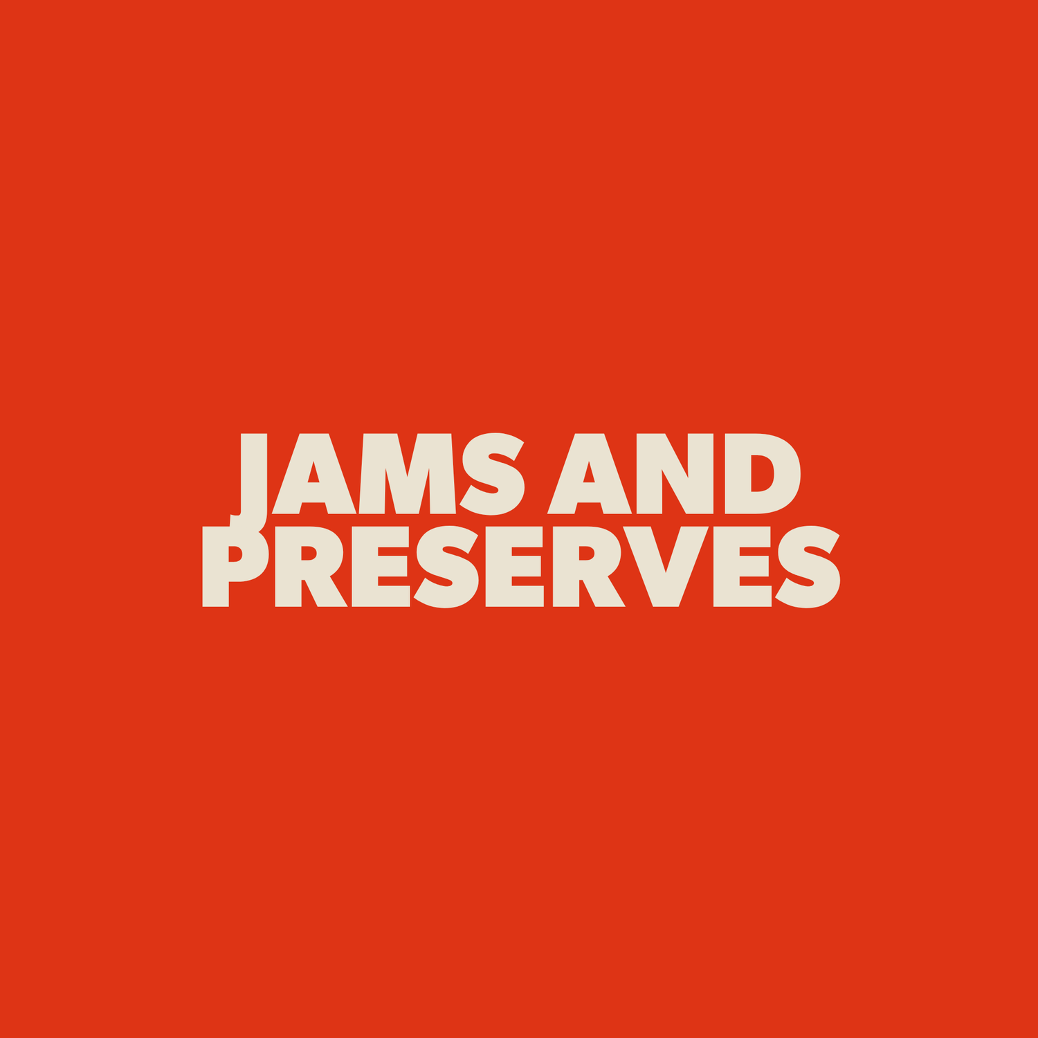 Jams & Preserves