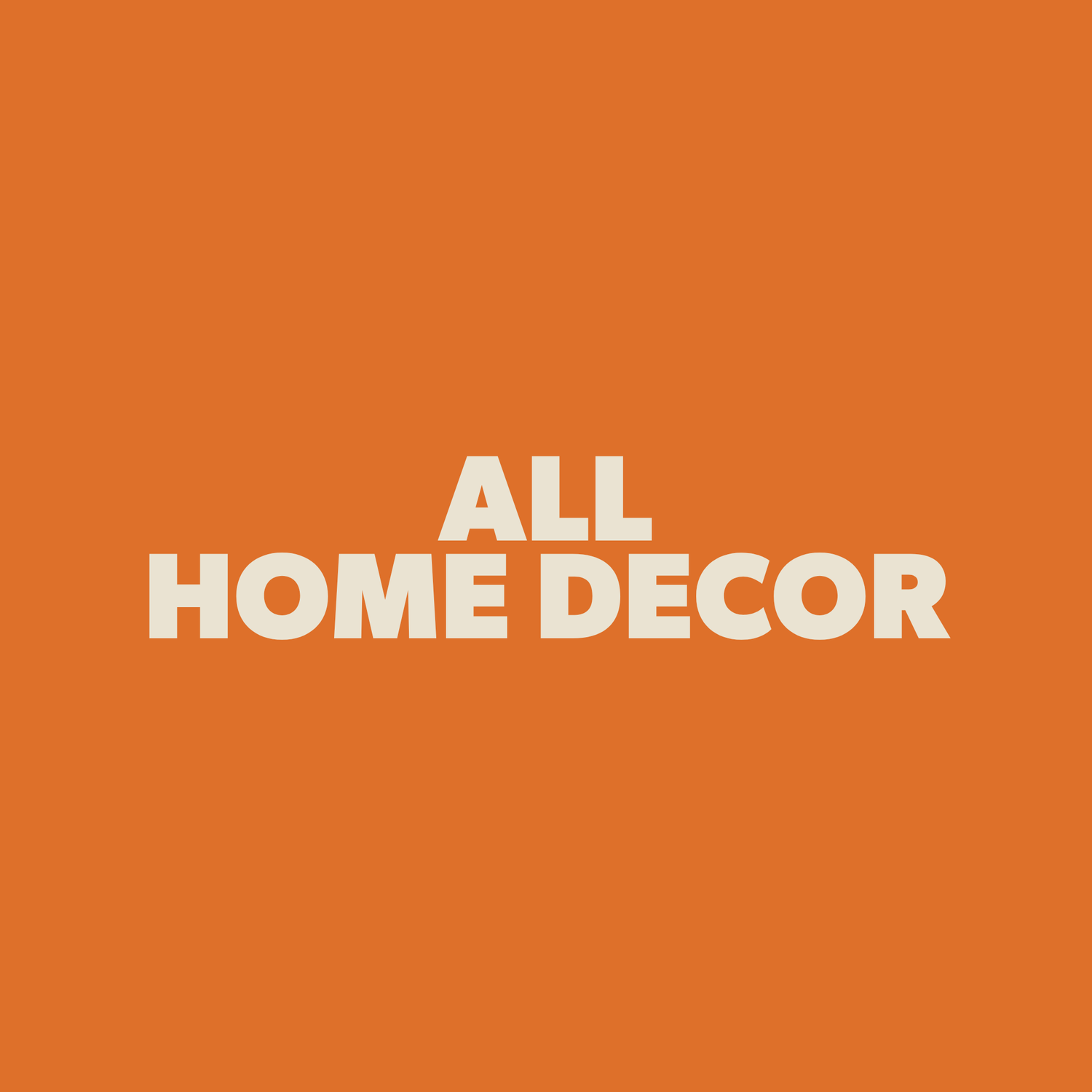 All Home Decor