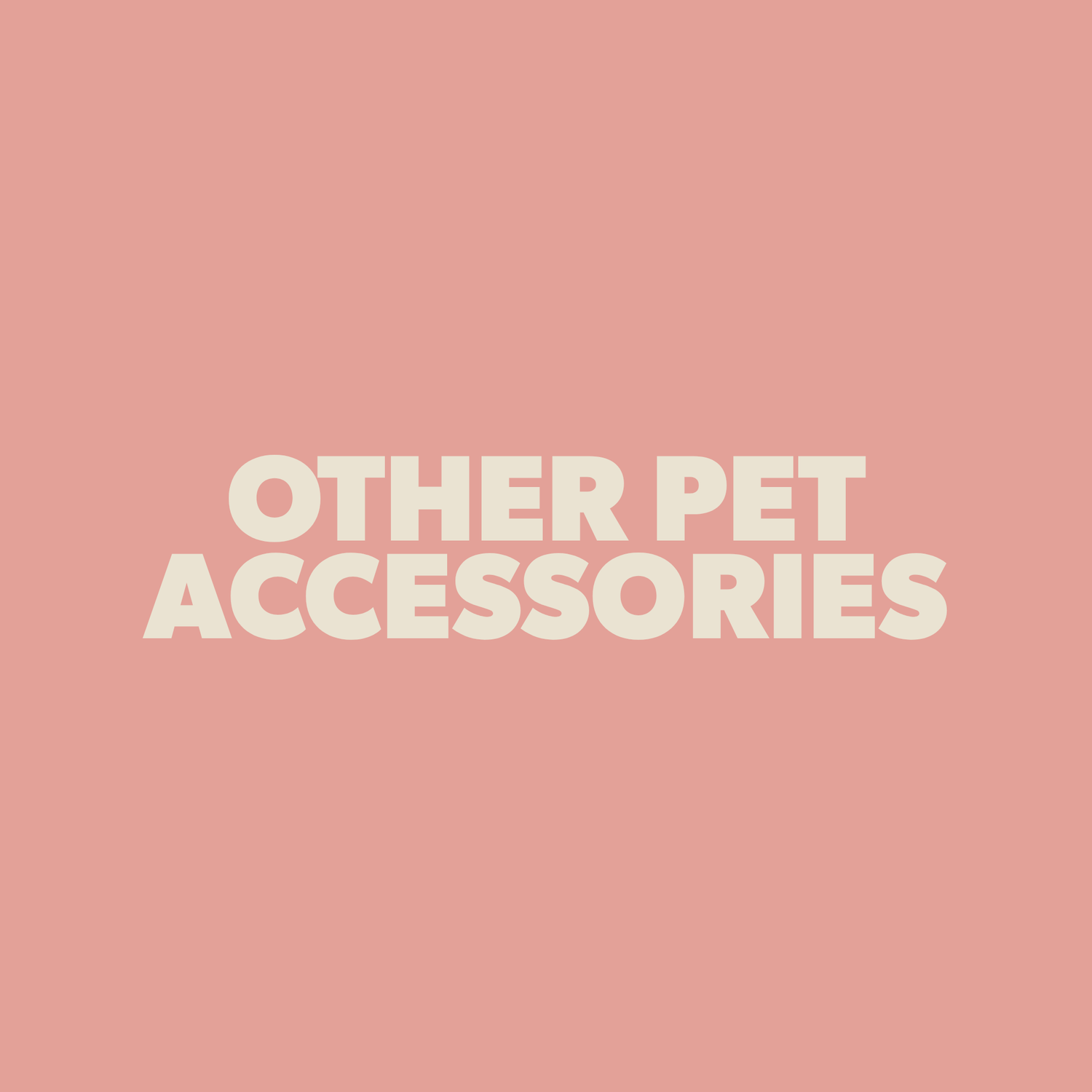 Other Pet Accessories