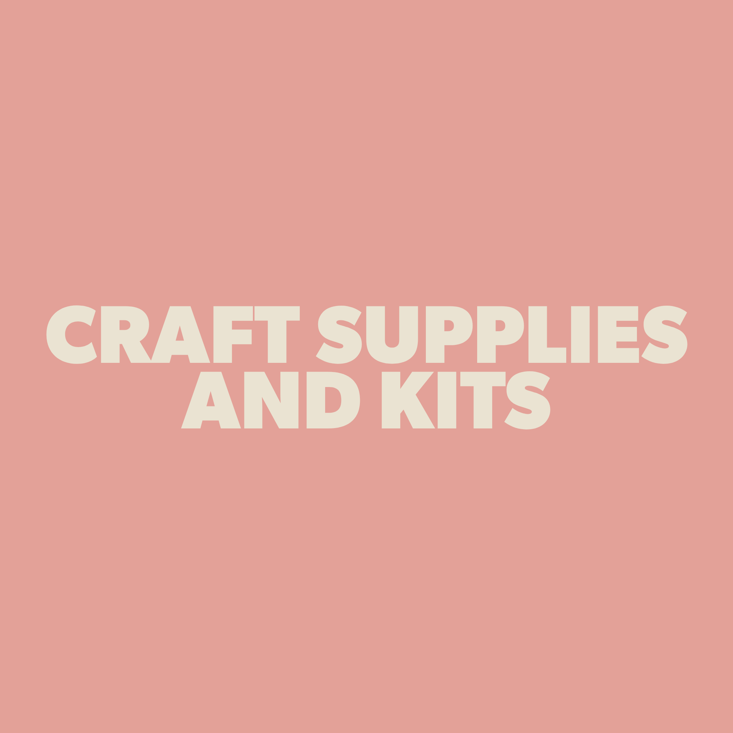 Craft Supplies & Kits