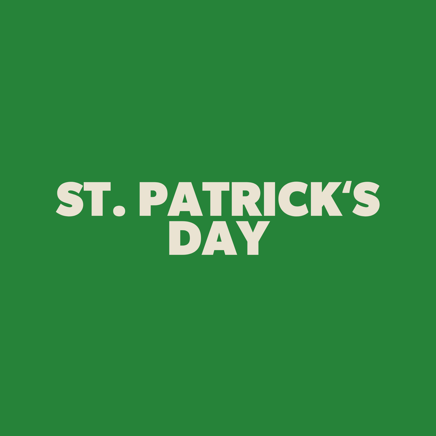 St. Patrick's Day