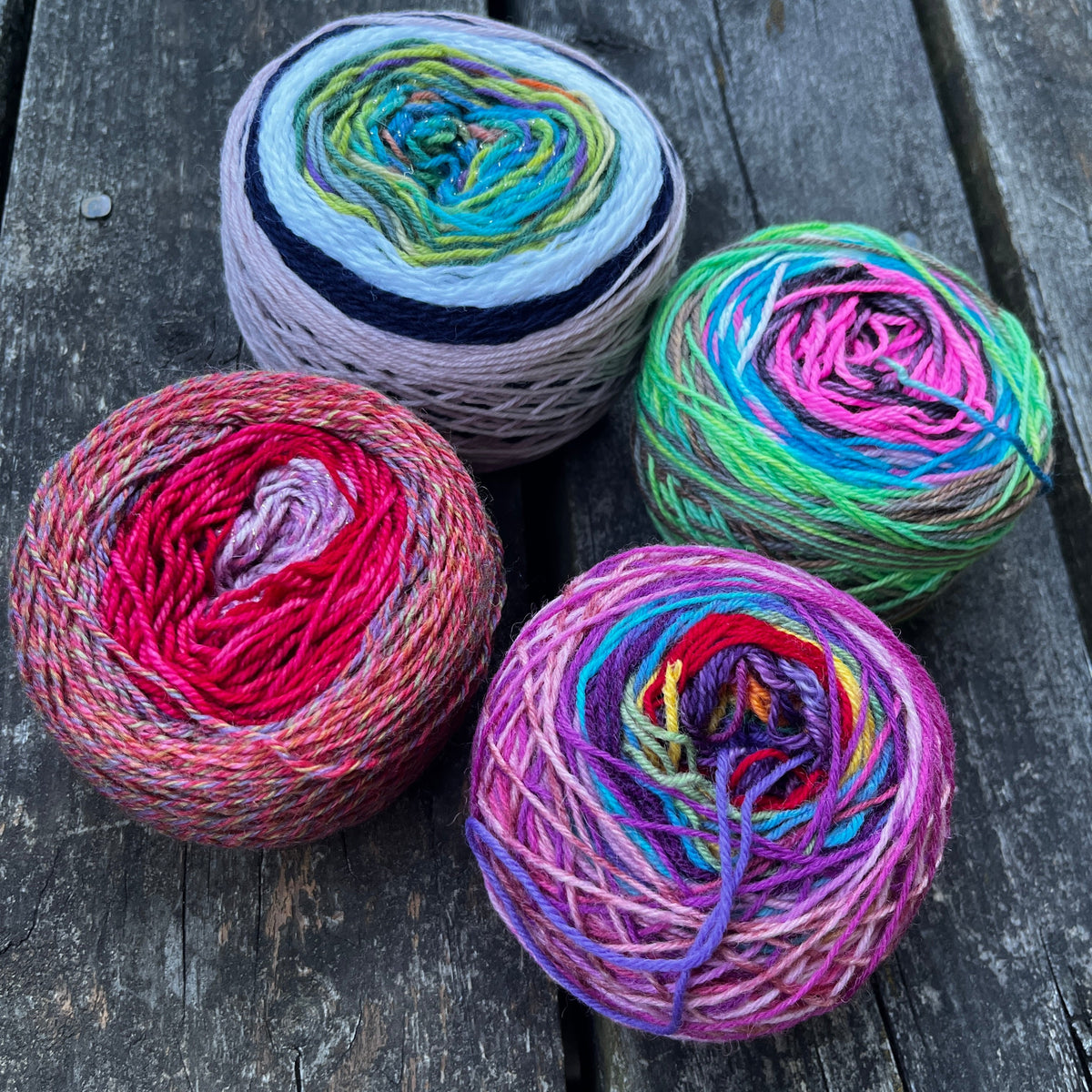 Frankenskeins (50g wool-blend fingering weight)