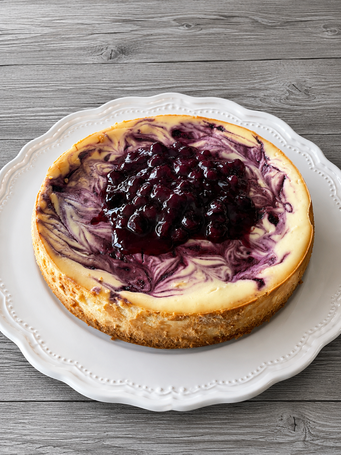 Classic New York Cheesecake - Blueberry
