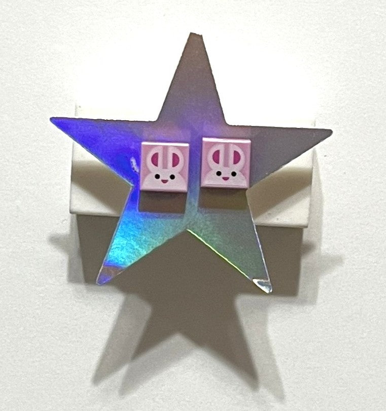 Tile Stud (Square) Lego Earrings