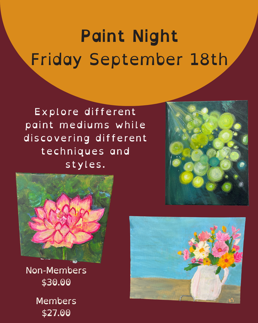 September Paint Night - September 18th: