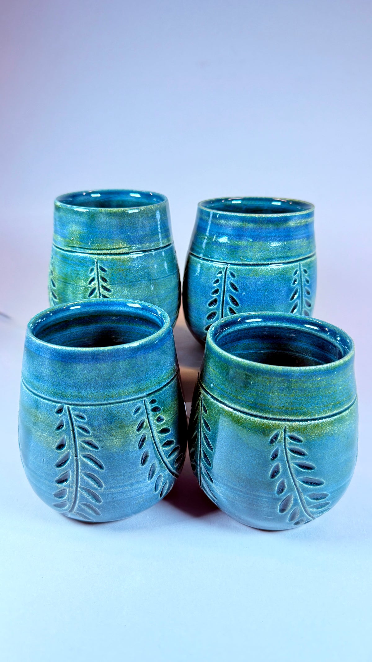 Cup, Sea Glass Botanical