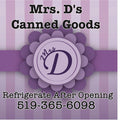 Mrs. D's Canned Goods logo