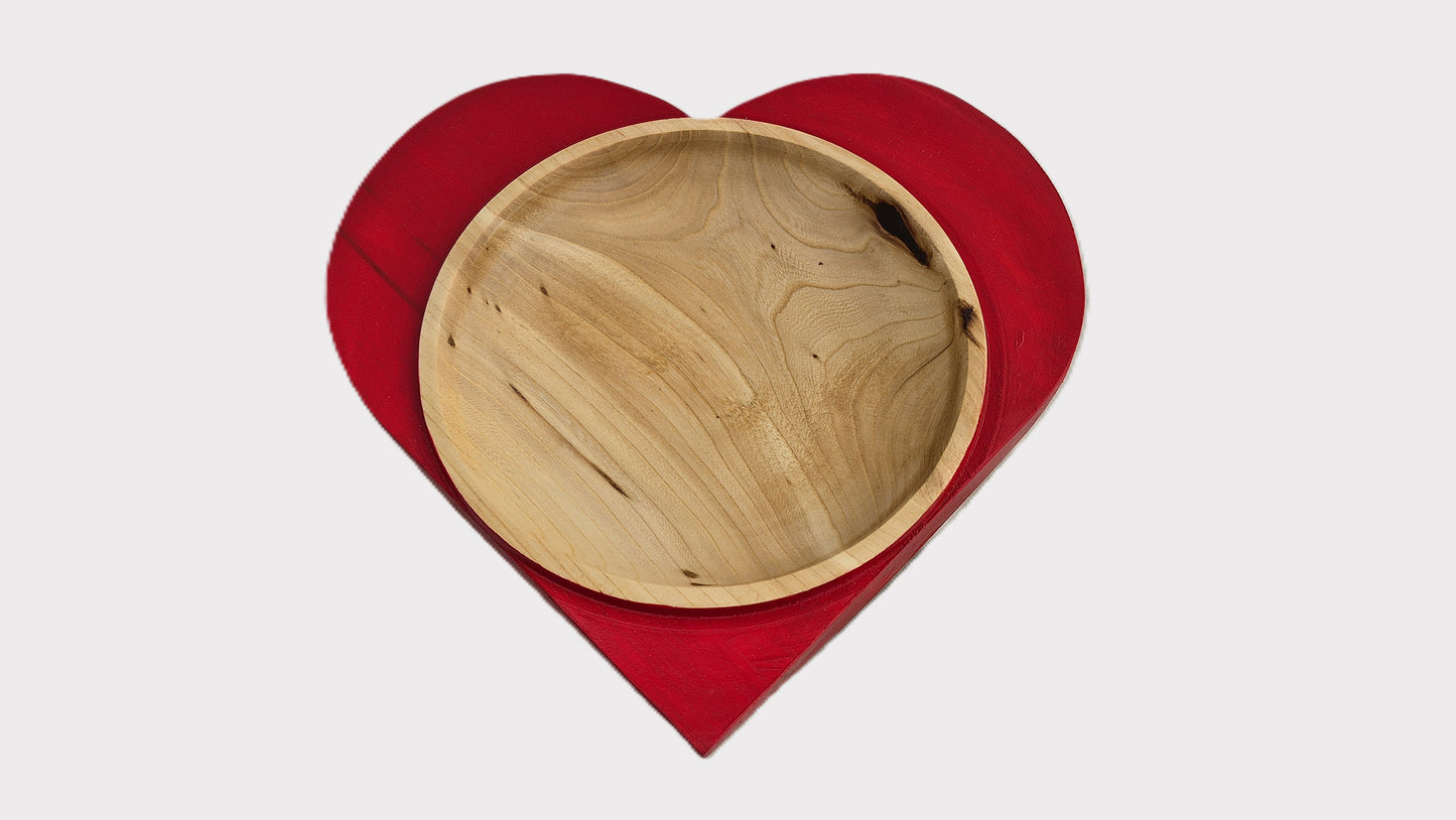 Hand-Turned “Game Night” Snack Bowl Set
