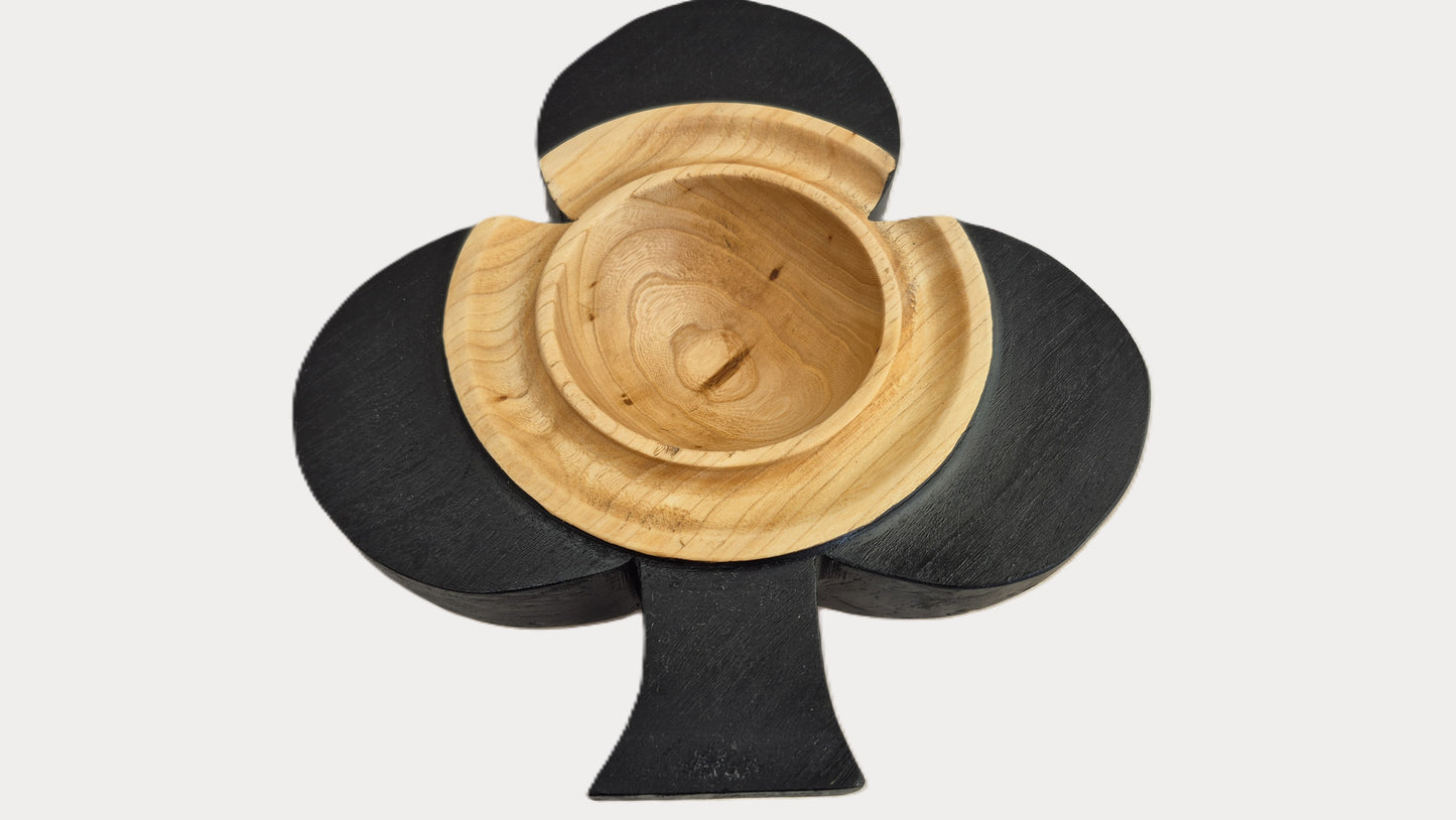 Hand-Turned “Game Night” Snack Bowl Set