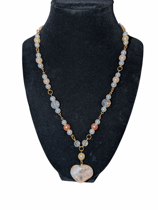 Crystal Heart Necklace